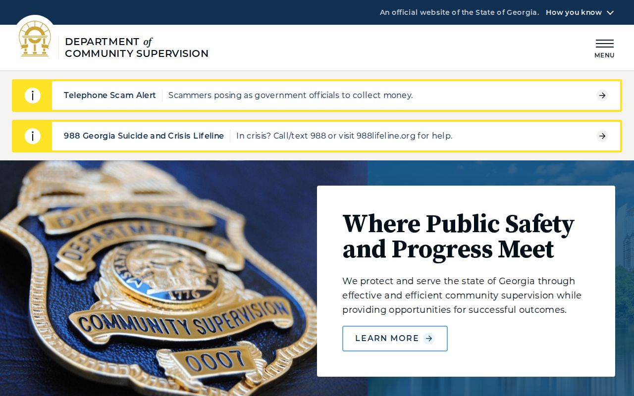 Milner criminal records and Georgia community supervision